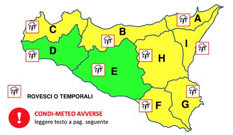 Meteo Sicilia Continua La Fase Di Maltempo Ancora Pioggia E Vento