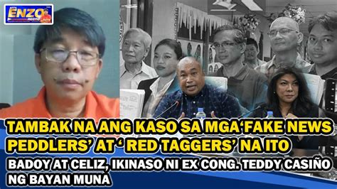 Tambak Na Ang Kaso Sa Mga Fake News Peddlers At Red Taggers Na Ito