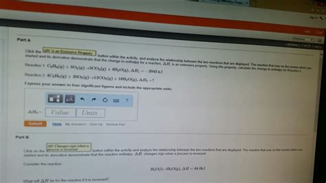 Solved Interactive Activity Applications of Hess's Law Open | Chegg.com