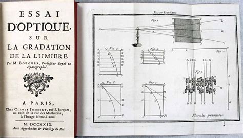 Essai D Optique Sur La Gradation De La Lumi Re By Bouguer Pierre