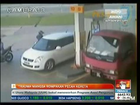 Trauma Mangsa Rompakan Pecah Cermin Kereta Video Dailymotion