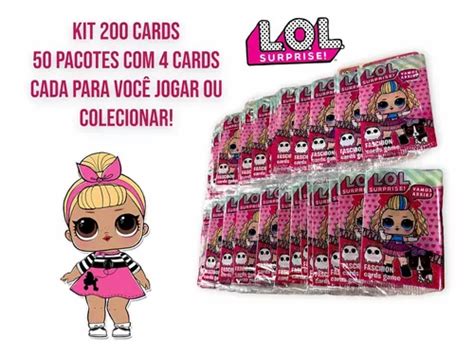 Kit Cards Figurinhas Lol Surprise Pacotes Menina Mercadolivre