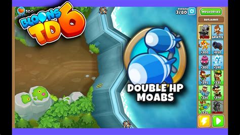 Bloons Td Vale Inundado Moabs De Vida Dupla Flooded Valley Double