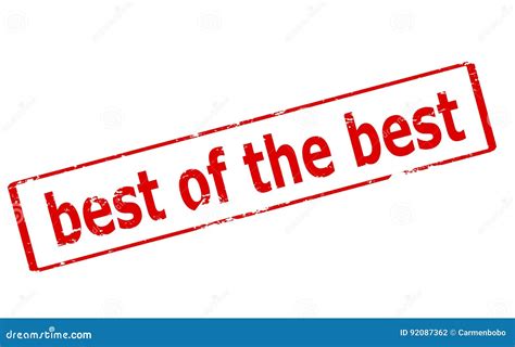 Best of the best stock illustration. Illustration of rectangular - 92087362