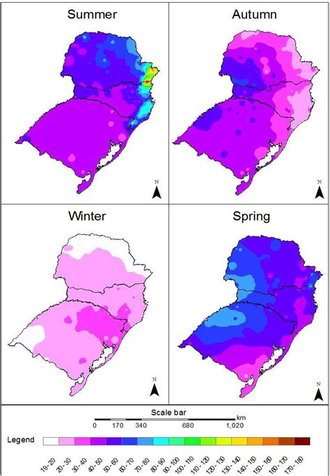 SciELO Brasil - SPATIAL, SEASONAL, AND TEMPORAL VARIATIONS IN RAINFALL