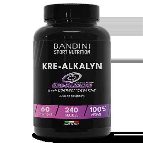 Kre-Alkalyn® 240 Gélules | Monohydrate de créatine tamponnée