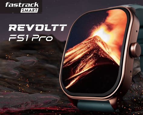 Fastrack Revoltt Fs Pro Smartwatch Price In India Full Specs