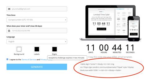 How To Embed A Countdown Timer Into A Sendgrid Email