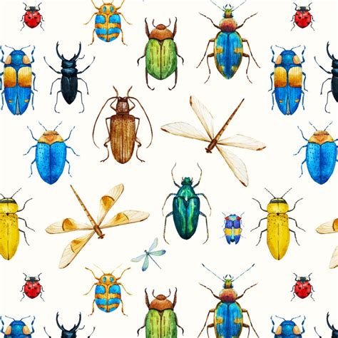 Insect Fabric Etsy