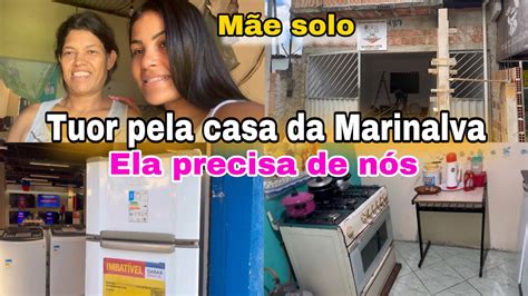 Comprei Uma Geladeira Para Ela Mini Tuor Pela Casa Da Marinalva