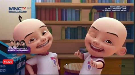 Link Nonton MNC TV Upin Ipin Hari Ini Selamat Pagi Gosok Gosok Gigi