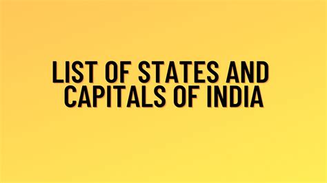 List Of States And Capitals Of India ,kerala Psc Imortant Note