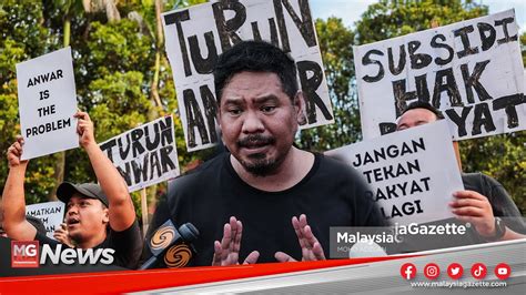 Mgnews Demo Rakyat Lawan Anwar Kemuka Lapan Tuntutan Youtube