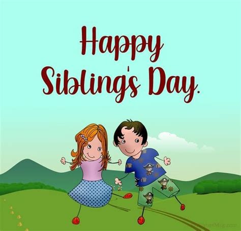 National Siblings Day 2024: Happy Siblings Day wishes, quotes, captions, cards and drawings ...