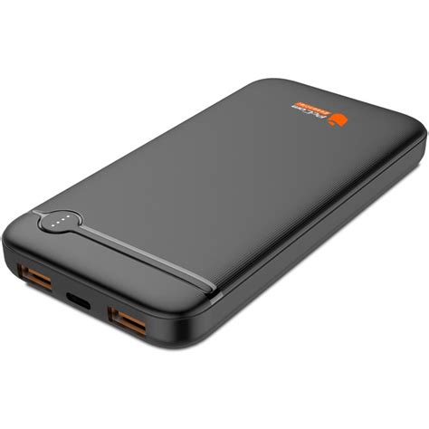 PcCom Essential Powerbank 10 000mAh 20W Carga Rápida 18W Negro