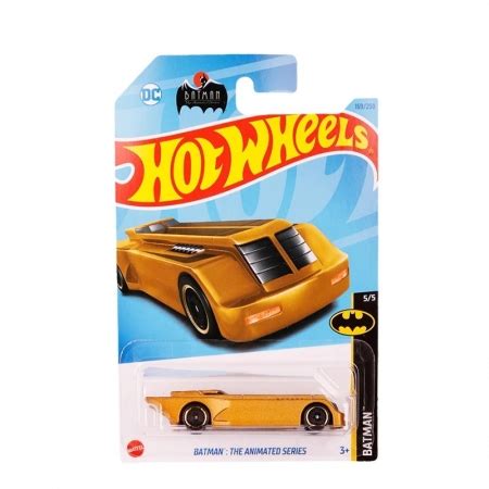 Carro Carrinho Miniatura Batman The Animated Series Hot Wheels Escala Mega Saldão