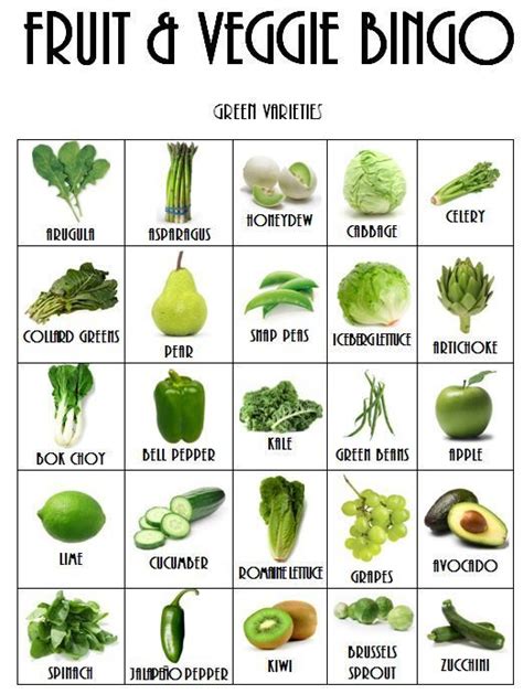 Green Vegetables List Angel Vegetable