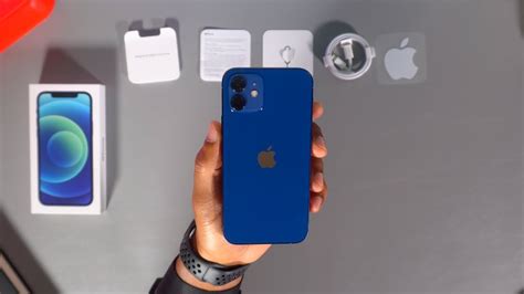 IPhone 12 En Color Azul Unboxing Y Primeras Impresiones YouTube