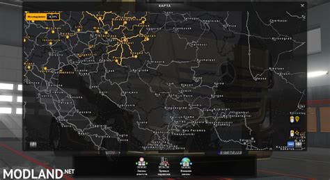 Sympatie Zce Douc Euro Truck Simulator Europe Map Ebr N Veden