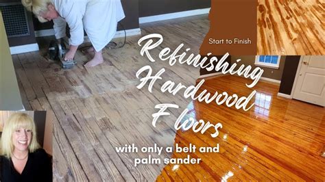 Refinishing Wood Floors With Belt Sander Home Alqu