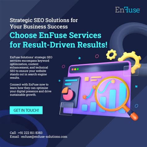 Choose Enfuse Solutions For Result Driven Seo Services Veena Ahuja