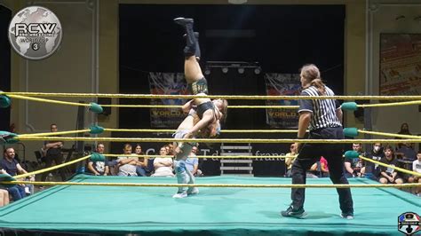 Rcw World Cup Sara Leon Vs Maya Yukihi Youtube