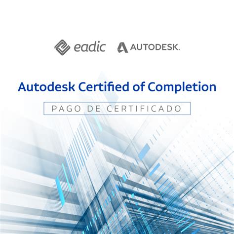 Pago Certificado Autodesk Certificate Of Completion 50e