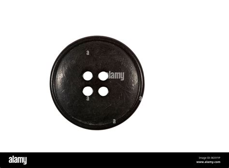 Black coloured button Stock Photo - Alamy