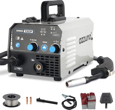 Buy Azzuno Mig Welder Flux Core Welder V Gasless Mig Welding