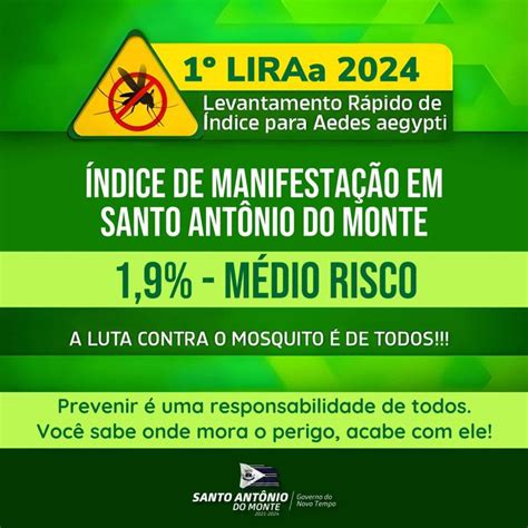 1º LIRAa 2024 Levantamento Rápido de Índice para Aedes aegypti