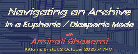 VASW – Navigating an Archive in a Euphoric / Diasporic Mode