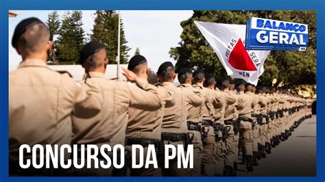 CONCURSO PÚBLICO Inscrições para soldados da Polícia Militar oferecem