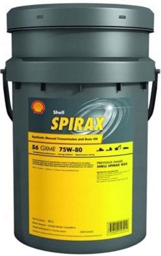 SHELL SPIRAX S6 GXME 75w80 20L GL4 (SPIRAX GSX) 000095 za 768,48 zł z ...