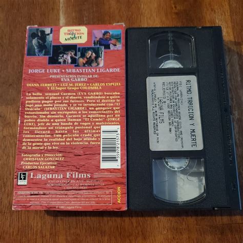 Ritmo Traicion Y Muerte Vhs Jorge Luke Christian Gonzalez Spanish