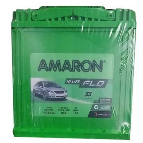 Capacity Ah Amaron Hi Life Flo Car Battery Model Name Number