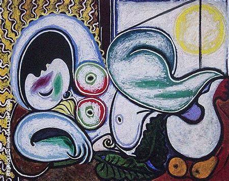 Reclining Nude By Pablo Picasso Oil Painting Reproduction