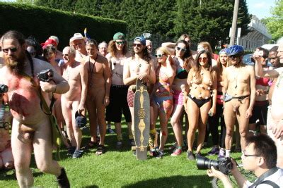 The World Naked Bike Ride Cardiff Taken By Tumbex