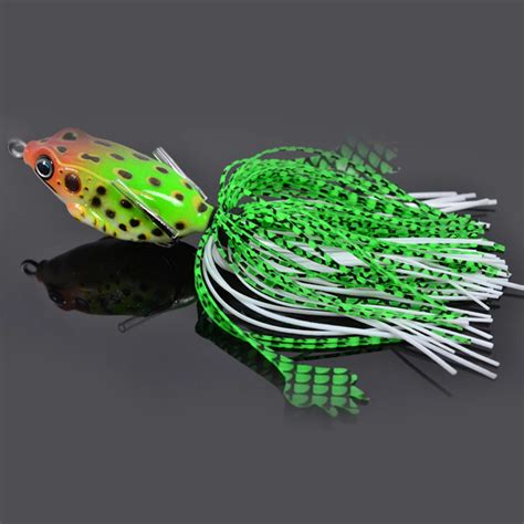 Trulinoya 40mm 7g 2piece Lot Fishing Frog Carp Fishing Lure Fish Soft