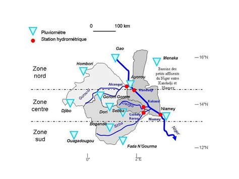 Le Bassin Moyen Du Fleuve Niger Les Stations Hydrom Triques Et Les