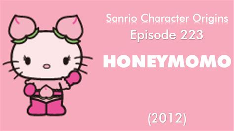 Sanrio Character Origins 223 Honeymomo Youtube