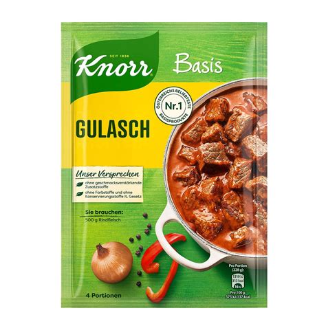 Knorr Basis für Gulasch BILLA Online Shop