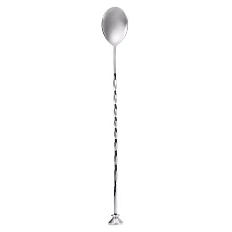 Ezlife Stainless Steel Bar Spoon Swizzle Stick Stirrer Bar Mixing Spoon