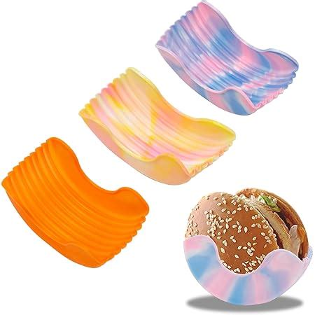 Amazon Retractable Reusable Hamburger Sandwich Burger Holders