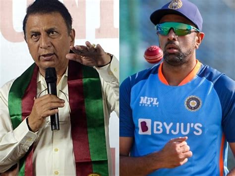 Ind Vs Aus World Cup Sunil Gavaskar Over R Ashwin Will Play Or Not