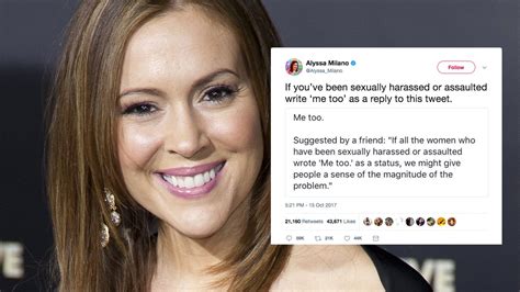 Alyssa Milano Sparks Metoo Social Media Campaign For Sexual Assault