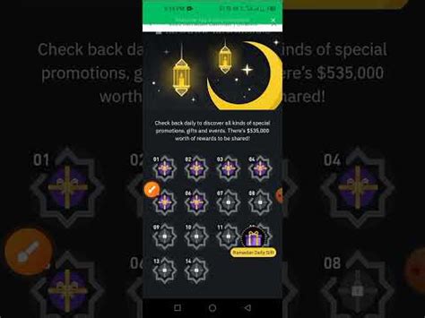 How To Claim Binance Ramadan Gift Box My Binance Gift Box YouTube