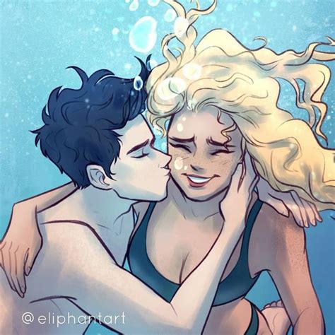 Percabeth Art By Eliphantart Percy Jackson Art Percy Jackson Books