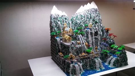 Check out this 120,000-piece replica Lego Rivendell! | Hobbit Movie ...