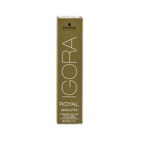Schwarzkopf Professional Igora Royal Absolutes Hair Color Color Extra Light Blonde Berge