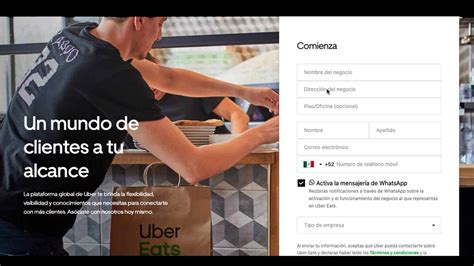 C Mo Registrar Mi Negocio En Uber Eats